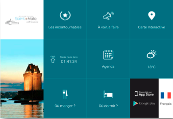 Borne interactive Office de Tourisme